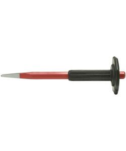 Scalpello Con Paramano 300 X 18 Mm. Punta Riaffilabile