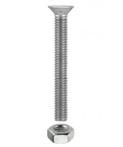 Viti Testa Piana Svasata 4 x 40 mm 10 pezzi