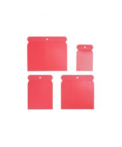 Set spatole in plastica 4 pz.