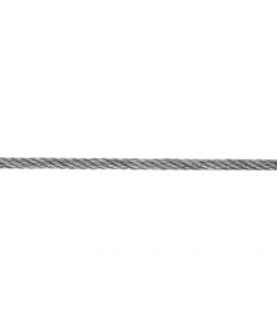 Corda Zincata con Fibra Tessile  3 mm