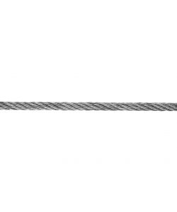 Corda Zincata con Fibra Tessile  5 mm