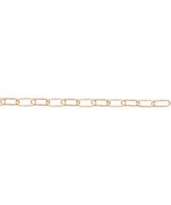 Catena Liscia Lacata bianca 21 x 10 x 2 mm