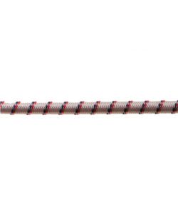 Corda Elastica con Nylon Bianca  6 mm