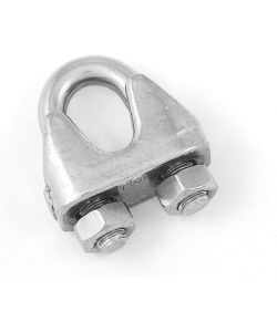 Connex Morsetti acciaio inox � 6 mm - Confezione 2 pezzi per funi