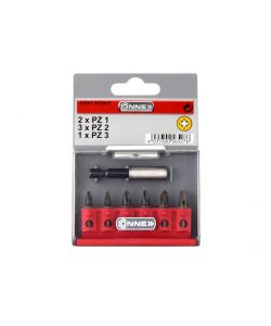 Set inserti PZ 6 pz. + supporto magnetico