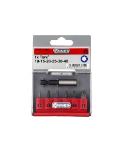 Set inserti TX 6 pz. + supporto magnetico