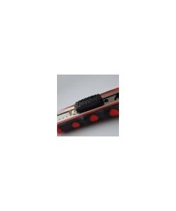 Connex Cutter Professionale 18 mm - Manico Ergonomico - Ricambio Lama Automatico - 3 Lame Inclusa