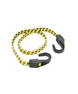 Cavo elastico piatto Diam. 8 x 800 mm. con ganci regolabili in plastica