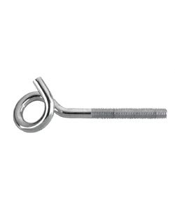 Gancio con anello filetto metrico M10 x 140 - 1 kg.