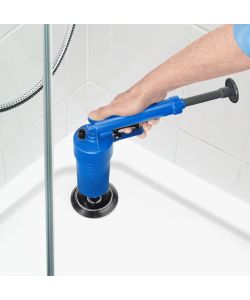 Cornat Sturatubi ad Aria Compressa Blu con 4 Adattatori 28,5x9cm