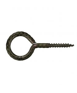 Occhioli rustici per legno 4,0x40x20 mm. - 4 pz.