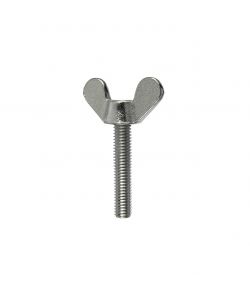 Bulloni a galletto M4 x 30 - 6 pz.