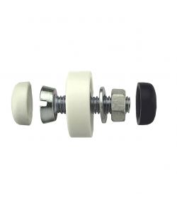 Bulloncini per targhe M6 x 20 - 4 pz.