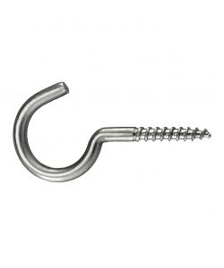 Occhioli aperti Inox per legno 3,0x40 mm. - 6 pz.