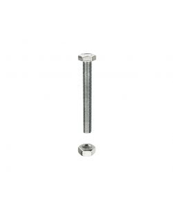 Bulloni testa esagonale DIN 933 - M6 x 50 - 100 pz.