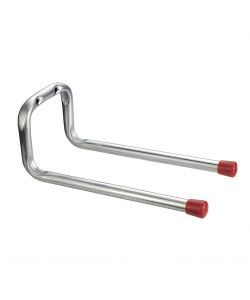 Gancio doppio a parete zincato 98 x 78 x 198 mm.