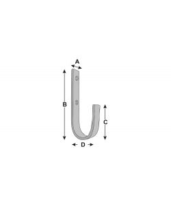 Supporto N 10 Universale 32 x 87 mm