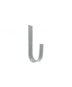 Gancio universale a parete zincato 20 x 110 x 55 x 60 mm.