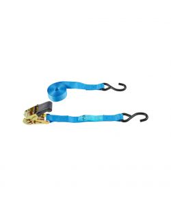 Cinghia di ancoraggio 500 kg. con tenditore e cinghia con gancio a uncino 25 mm. x 4 mt. Set 4 pz.
