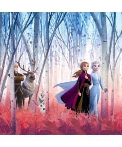 Komar Fotomurale Frozen Friends Forever 368x254 cm Blu