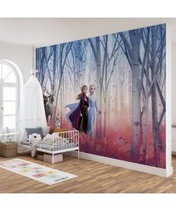 Komar Fotomurale Frozen Friends Forever 368x254 cm Blu