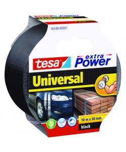 Tesa Nastro Universale Extra Power - Nero 10 m x 50 mm