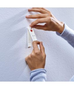Chiodi adesivi regolabili per muro 2 pezzi tenuta fino a 1 kg