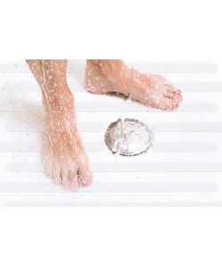 Tesa Nastro Antiscivolo Trasparente 5m x 25mm per Pavimenti e Scale