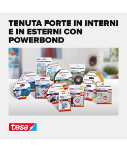 Tesa Nastro Biadesivo Esterni 5 m x 19 mm Trasparente Resistente UV e Acqua