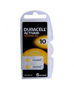 Pila Bottone Hearing Aid       Pz 6  Da10 Duracell