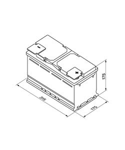 Bosch Batteria Auto S4010 80Ah 740A 12V - Pronta all'Uso