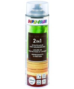 Impregnante e finitura legno 2IN1 Noce chiaro 500ML