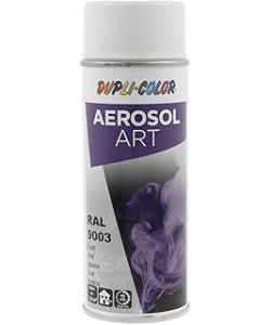 Dupli-Color Vernice RAL 9003 Bianco Segnale Opaco 400 ml Nebulizzatore