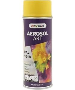 DUPLI-COLOR Aerosol Art RAL 1018 Giallo Zinco Satinato 400 ml