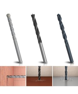 Fischer Set Punte Professionali 18 Pezzi 3-10mm per Trapano Acciaio