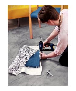Rapid Graffatrice Pneumatica PS101 Punti a Filo Fine - Kit Valigetta
