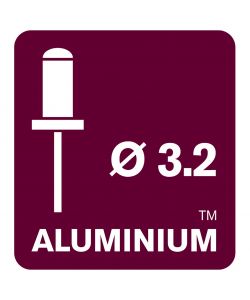 Rapid Rivetti in Alluminio d.3.2x8 mm - Confezione da 100 Pezzi