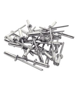 Rapid Rivetti in Alluminio d. 4,8 x 16 mm - Confezione da 100 Pezzi