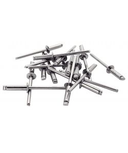 Rapid Rivetti Acciaio Inox 3,2x8 mm con Punta Trapano - 50 Pezzi