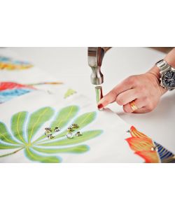 Rapid Occhielli Alluminio 8 mm 25 Pezzi con Ribattitore - per Cucito