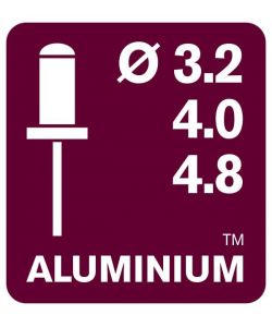 Rapid Rivettatrice Manuale RP40 Multi - Rivetti Alluminio e Inox
