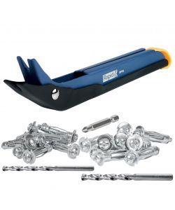 Rapid Kit XP10 Fissaggio su Cartongesso - Attrezzo di Posa e Tasselli