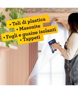 Rapid Graffatrice Manuale RPC140 Blu per Fissaggio Materiali 161x37 mm