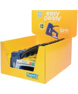 Rapid Fissatrice RPC7 7 in 1 Blu per Tappezzeria Cavi e Moquette