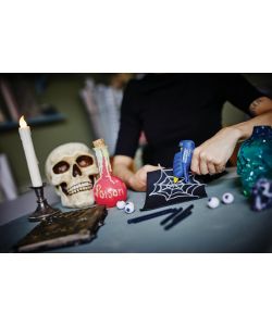 Rapid Pistola per Colla a Caldo Senza Fili Blu 7mm Riscaldamento 5 Minuti