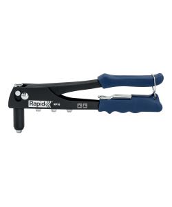 Rapid Rivettatrice Manuale RP10 con 100 Rivetti in Alluminio Blu