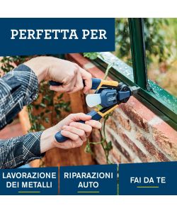 Rapid Rivettatrice Manuale RP100 Blu - Ergonomica per Rivetti 3,2-4,8 mm