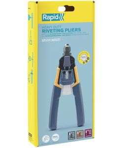 Rapid Rivettatrice Manuale RP100 Blu - Ergonomica per Rivetti 3,2-4,8 mm