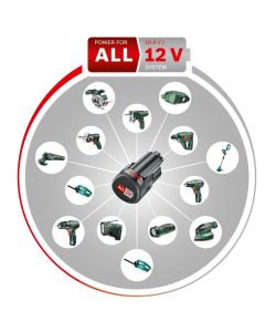 Bosch Trapano Avvitatore EasyDrill 1200 Batteria 12V Leggero Versatile