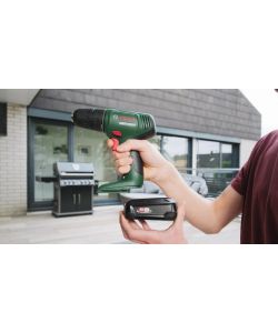 Bosch Trapano Avvitatore EasyDrill 18V-40 a Batteria - Impugnatura Softgrip